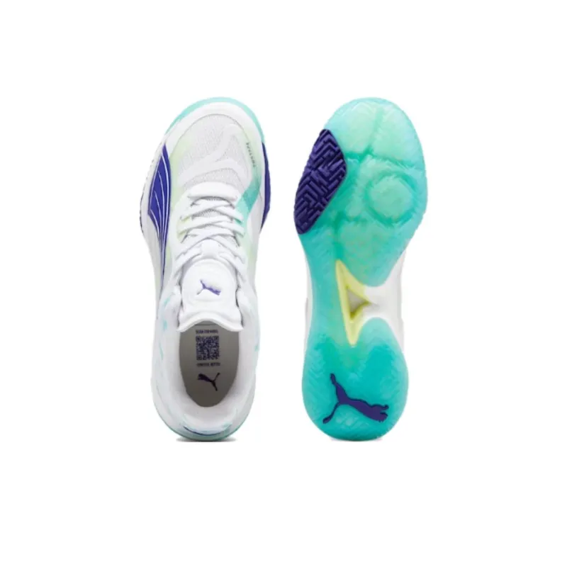 PUMA Accelerate Anti Slip Wear Resistant Low Top Training Shoes Women's White-3