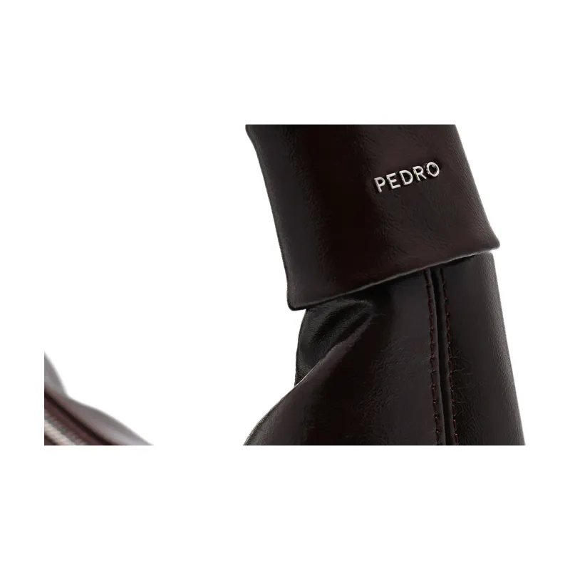 PEDRO Cow Leather Kosa Bag Shoulder Bag Large Size Women's Multicolor-15