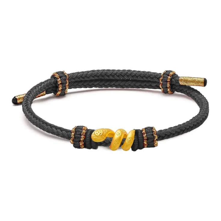Qing Yi Gold Bracelet Unisex-5