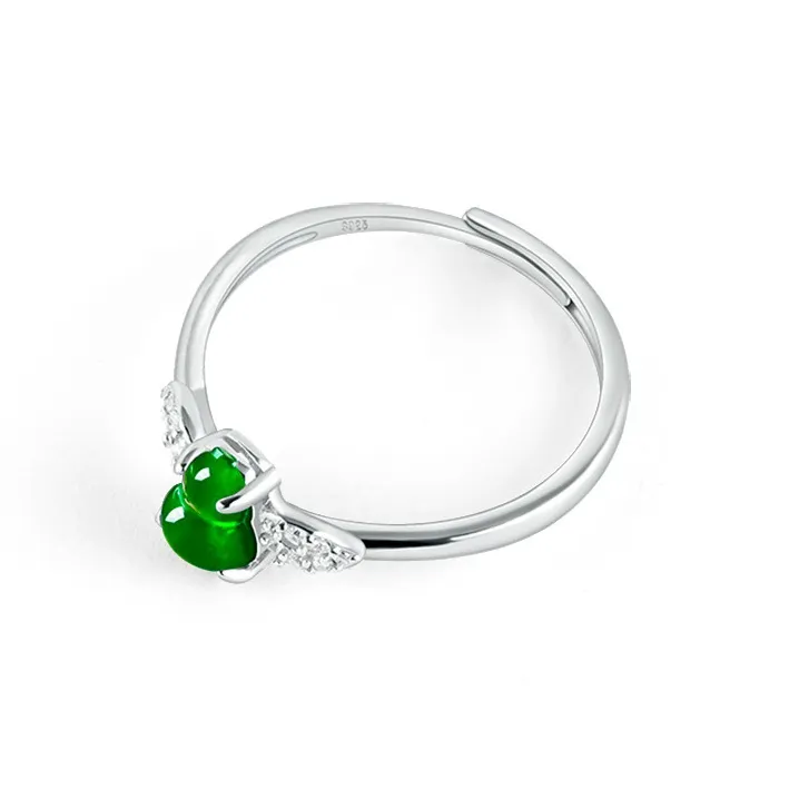 Jade Is Boundless Ice Type Jadeite Rings Unisex-1
