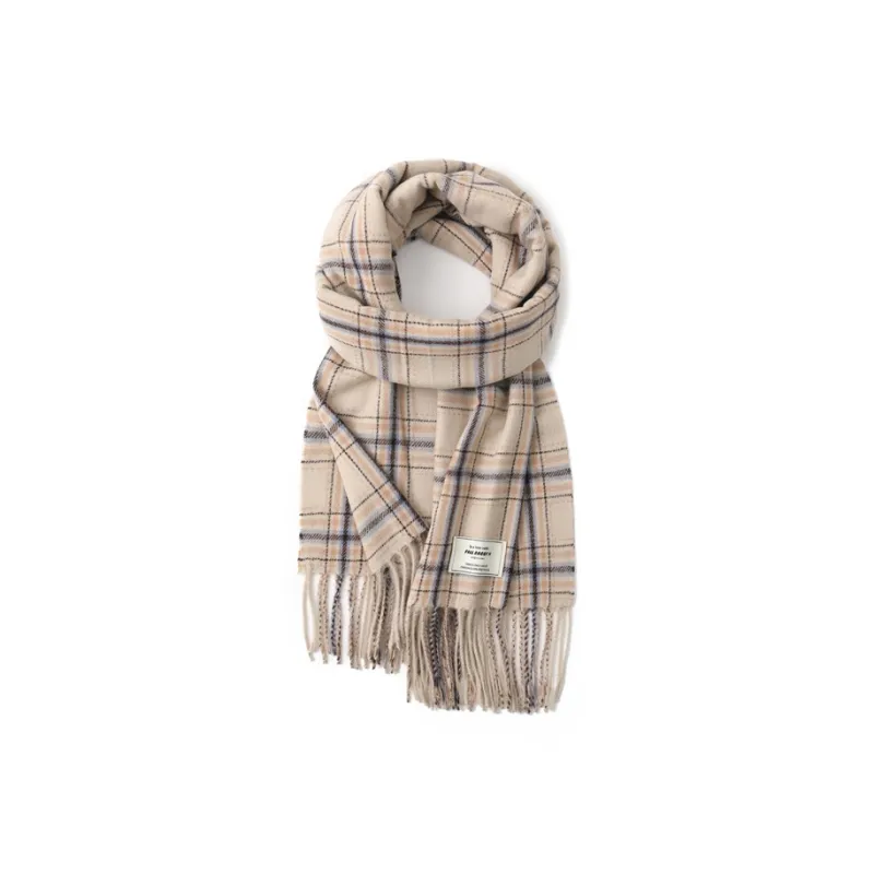 FREE RABBITⅡ Soft Skin Friendly Comfortable Warm Shawl Advanced Korean Style Scarf Unisex-4