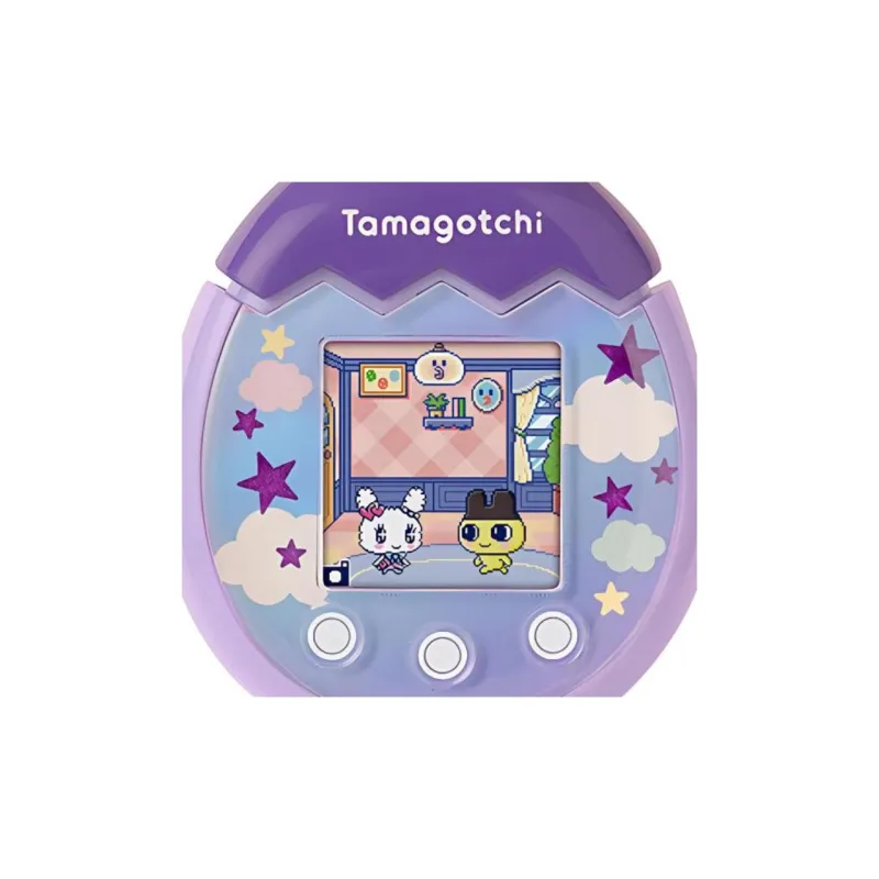 BANDAI Big Eyed Frog Keroppi Sanrio, Tamagotchi Smart Tamagotchi Model Accessories Pix Purple English Edition-2