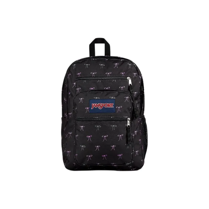JanSport Recycled Polyester Backpack Large Size Unisex Black-0