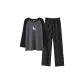 Gray Black Men's