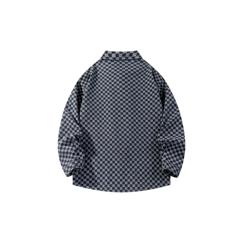 A.X.S.K Denim Jacket Unisex Black-8