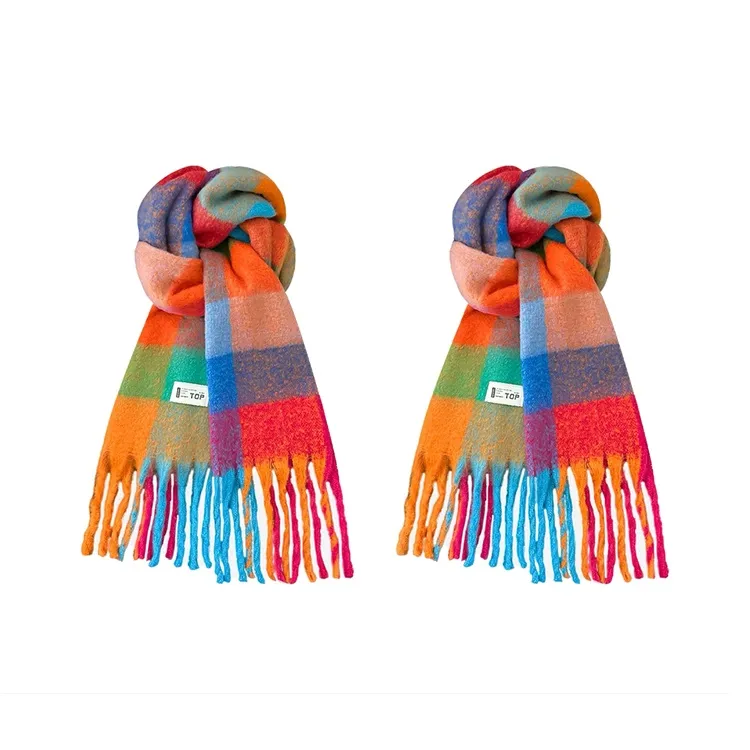 Yalu Preferred Knit Scarves Unisex-3