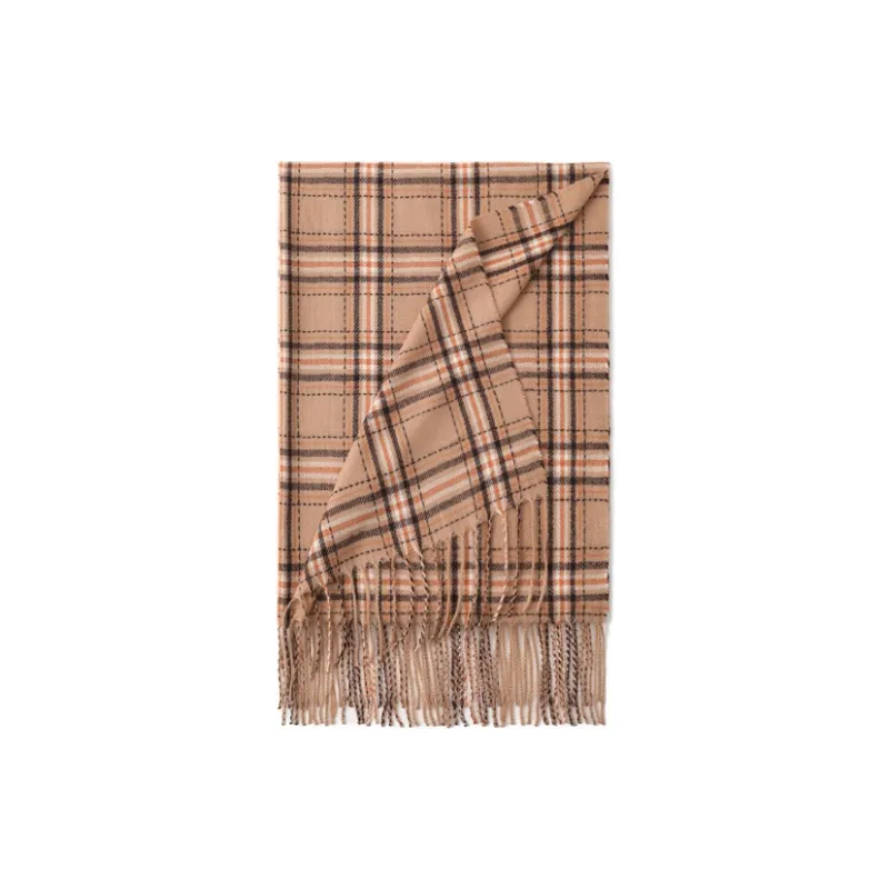 FREE RABBITⅡ Soft Skin Friendly Comfortable Warm Shawl Advanced Korean Style Scarf Unisex-9