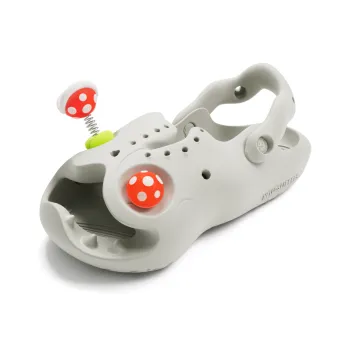 HelloSlippers Mr. Skully Devouring Flower, Beach Sandals Unisex