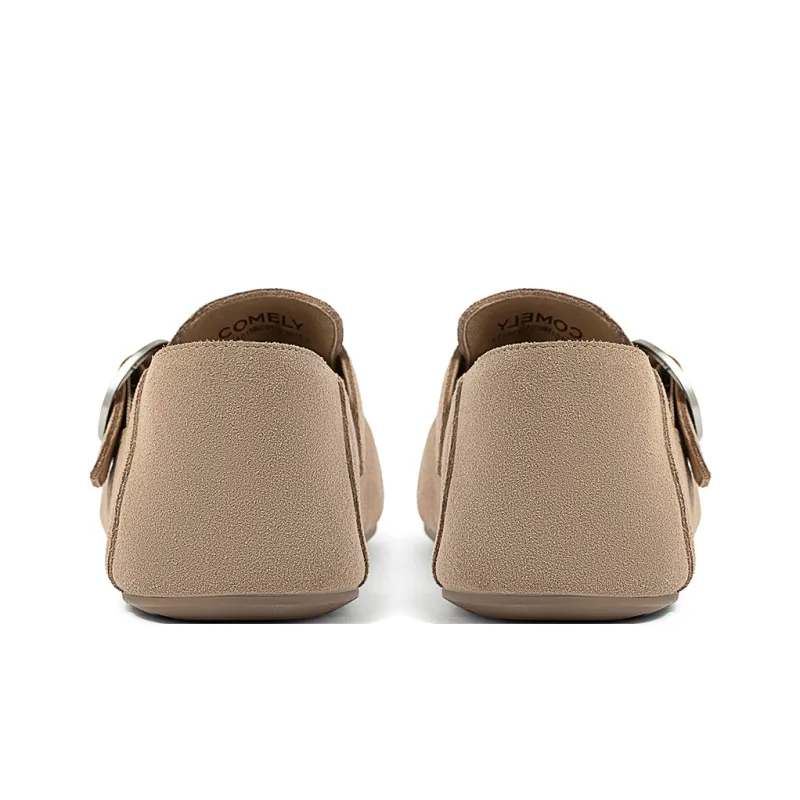 COMELY Loafers Women's Gray/Apricot-3