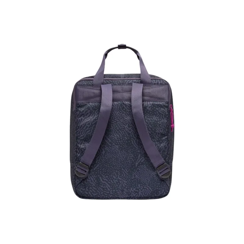 Converse Polyester Backpack Small Size Unisex Dark Purple-2