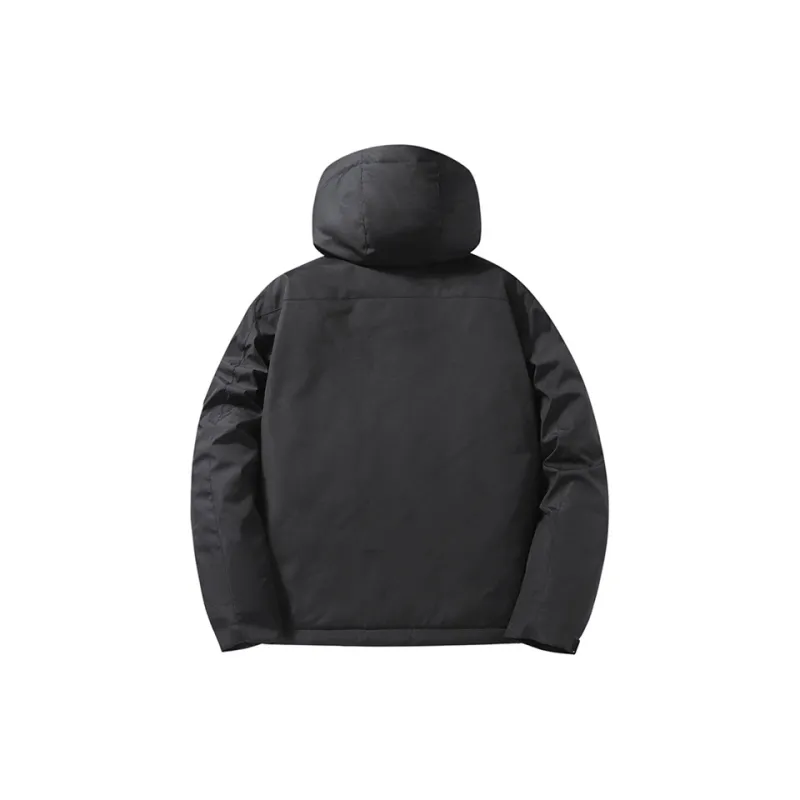 MASGLO Puffer Jacket Unisex Black-1
