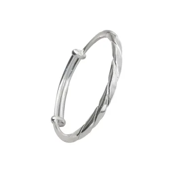 CUTE DAME S999 Fine Silver Sterling Silver Bracelets Women's Silver