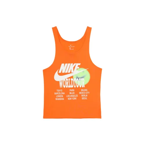 Nike Tank Tops Men Orange