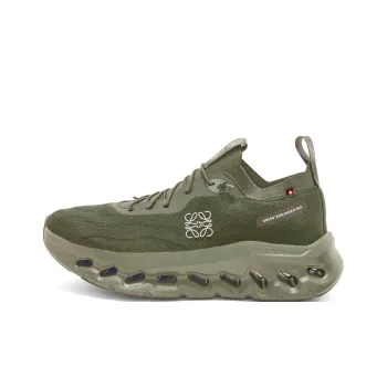 On x LOEWE CLOUDTILT Low Top Casual Shoes Women's Army Green