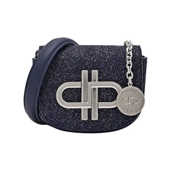 PEDRO Sheepskin Saddle Bag, Shoulder Bag Mini Women's Dark Purple