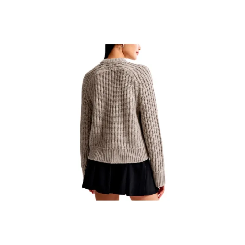 Abercrombie＆Fitch Sweaters Women's Gray-2