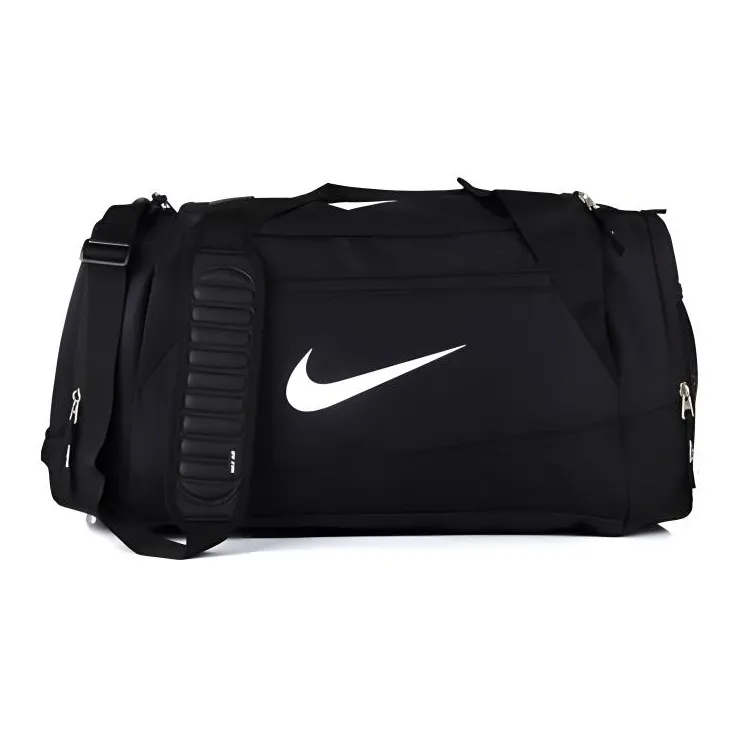 Nike Polyester Handbag, Crossbody Gym Bag Medium Size Unisex Black-0
