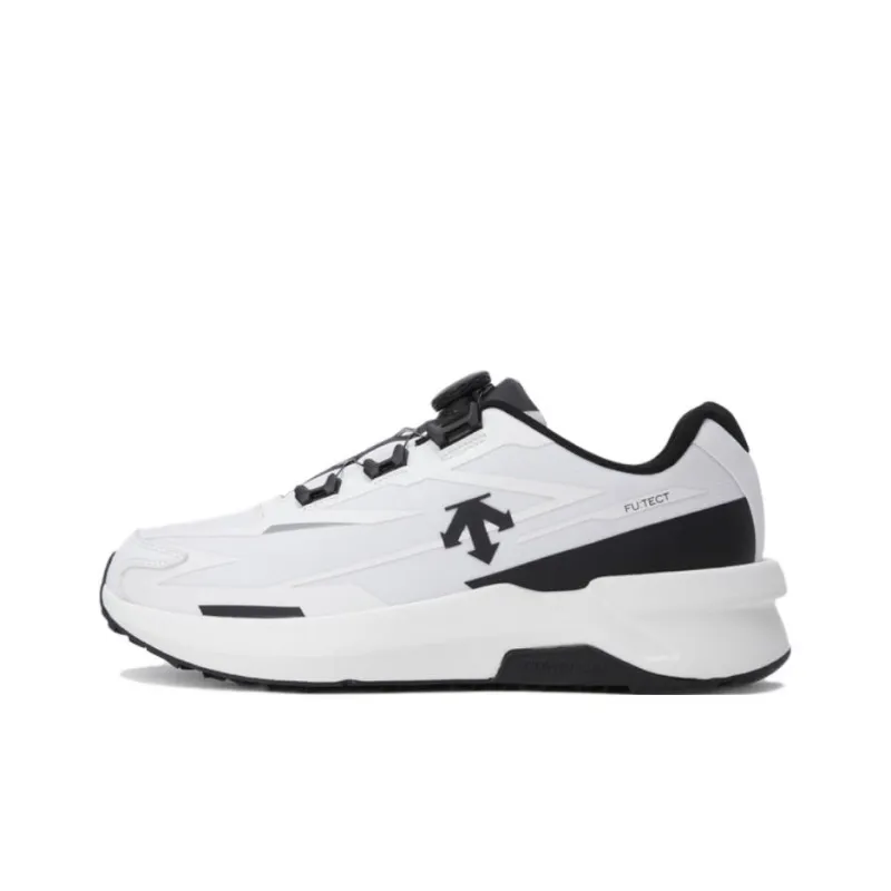 DESCENTE Slip Resistant, Abrasion Resistant, Waterproof Low Top Casual Shoes Unisex White-0