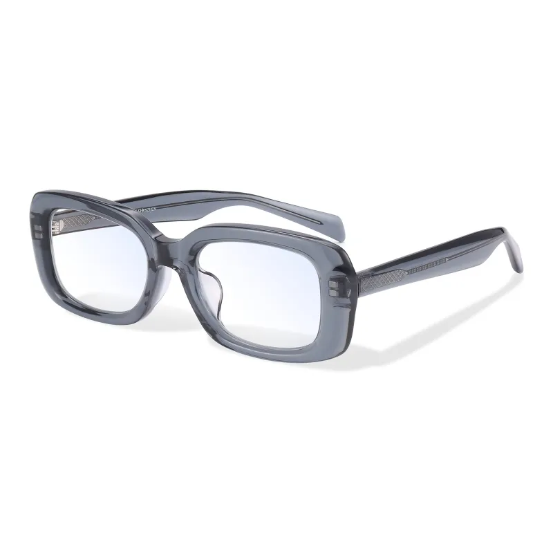 PULAIS Plate Frame Square Sunglasses Unisex Multicolor-6