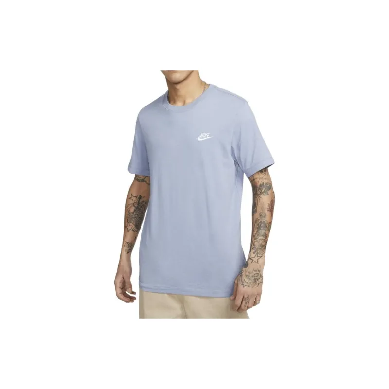 Nike Sportswear T Shirts Men Slate Blue-3