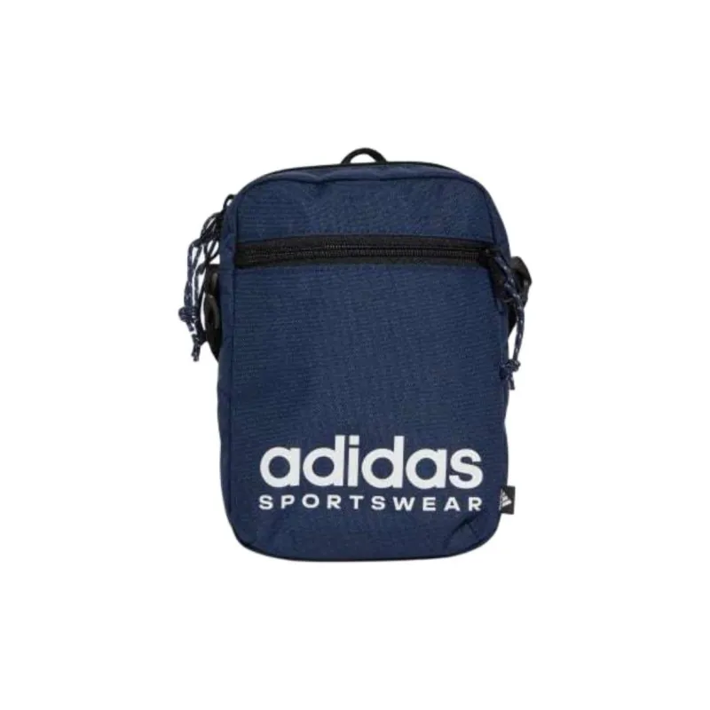 Adidas Polyester Shoulder Bag, Crossbody Bag Unisex Marine Blue-0