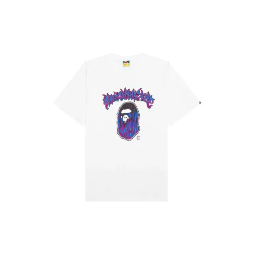 BAPE Mad Flame Ape Head Relaxed Fit Tee 