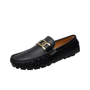 KUPE Gommino Loafers Men Black