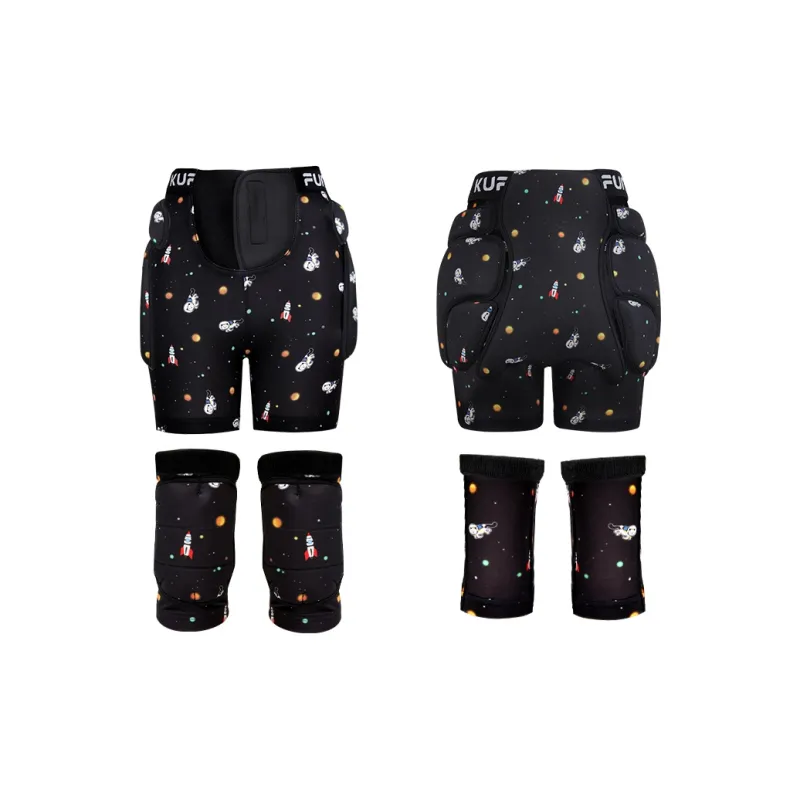 KUFUN Ski Protective Gears EVA+Lycra Butt Protector Pad Kids'-6