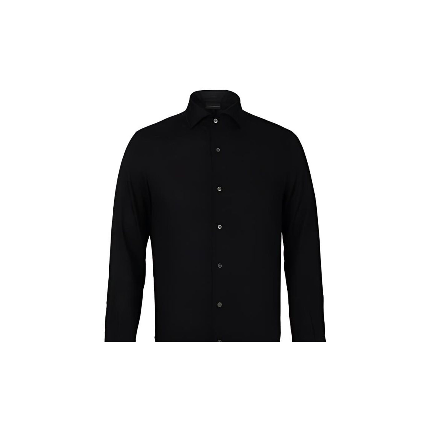 シャツ EMPORIO ARMANI Men Shirts 3R1CQ71NWDZF074 Black EMPORIO ARMANI Shirts Men Black - POIZON