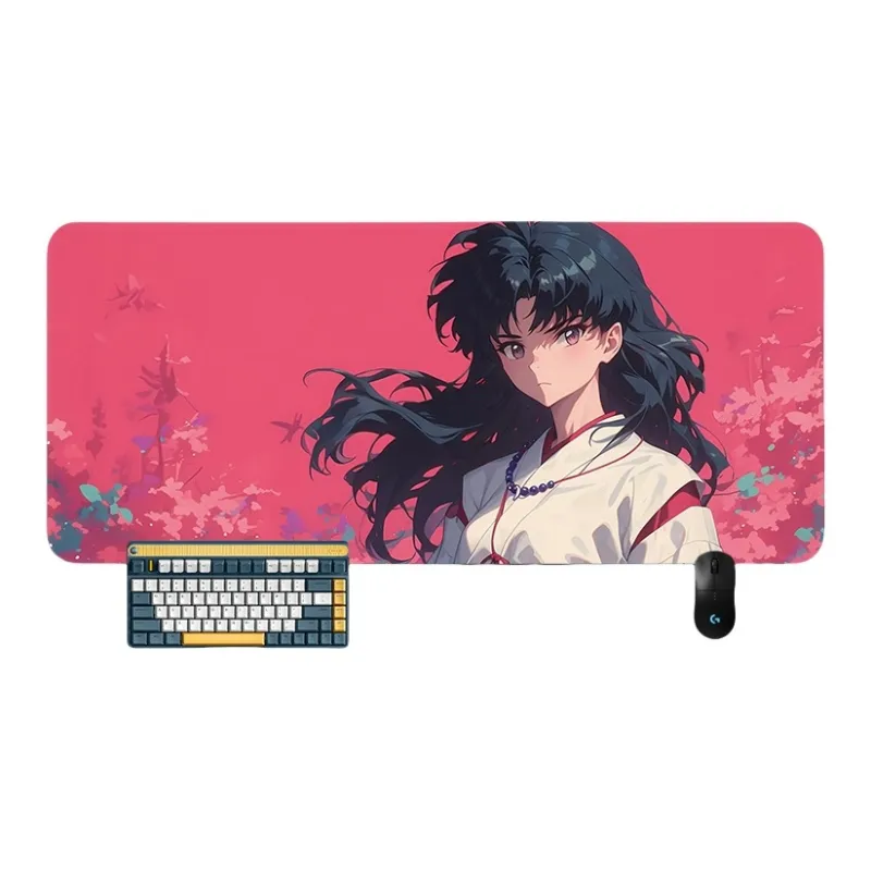 SHIBADU Rubber Inuyasha Extra Large Anime Computer Table Mat Desk Mat Good Looking Mouse Pad Mouse Pads-8