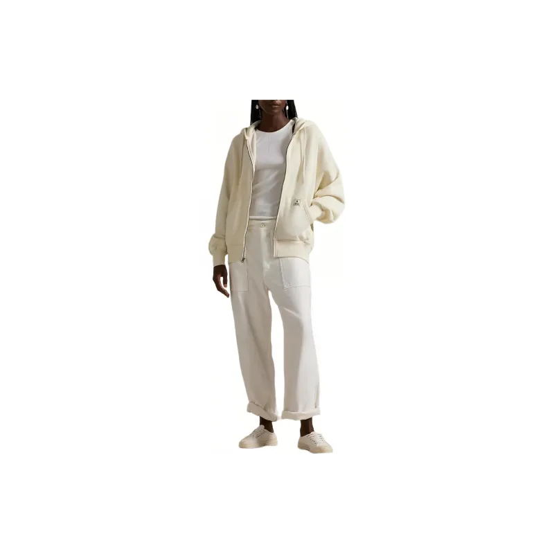 Polo Ralph Lauren SS24 Sweatshirt Women's Milk White-1