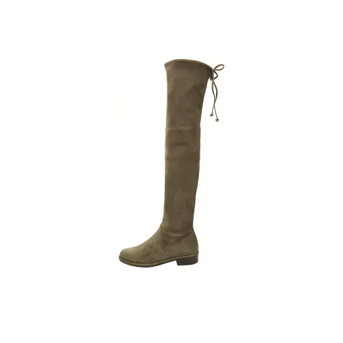 Stuart Weitzman Lowland Knee-high Boots Women's Green