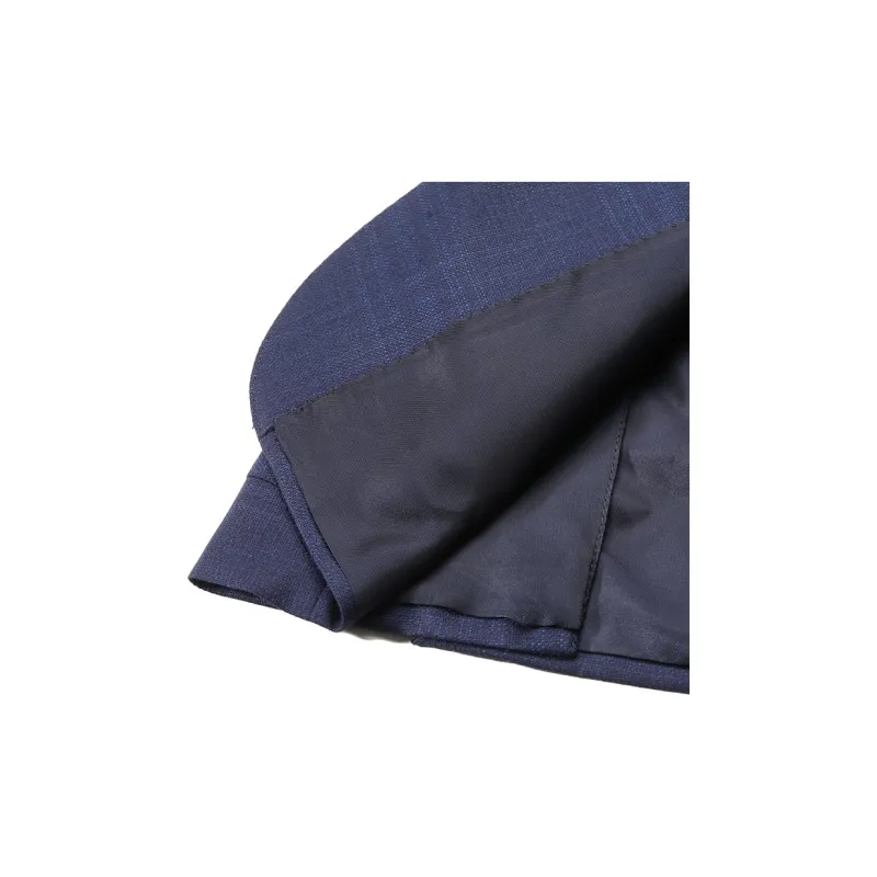Zegna FW24 Business Suit Coat Men's Blue-6