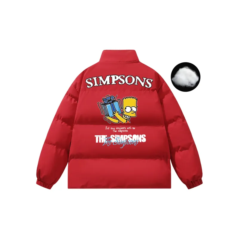 The Simpsons Puffer Jacket Unisex-29