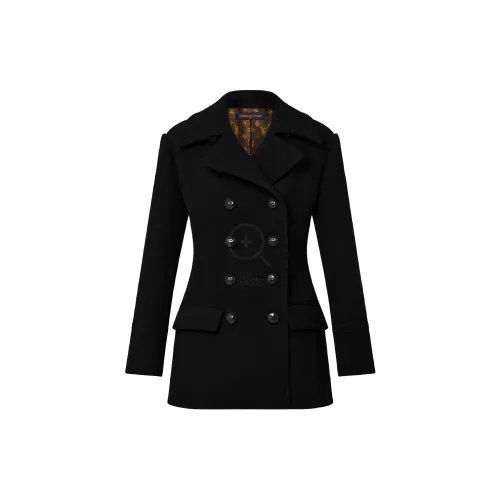 LOUIS VUITTON New Quarterly Products Of LV Velvet Jackets Women's Black