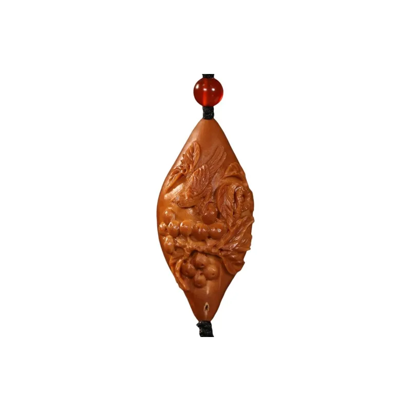 ZHOUPAI Olive Pit Pendants Unisex-12