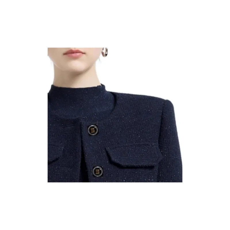 BESIONIA FW23 Jackets Coats Women's Vibrant Blue-4