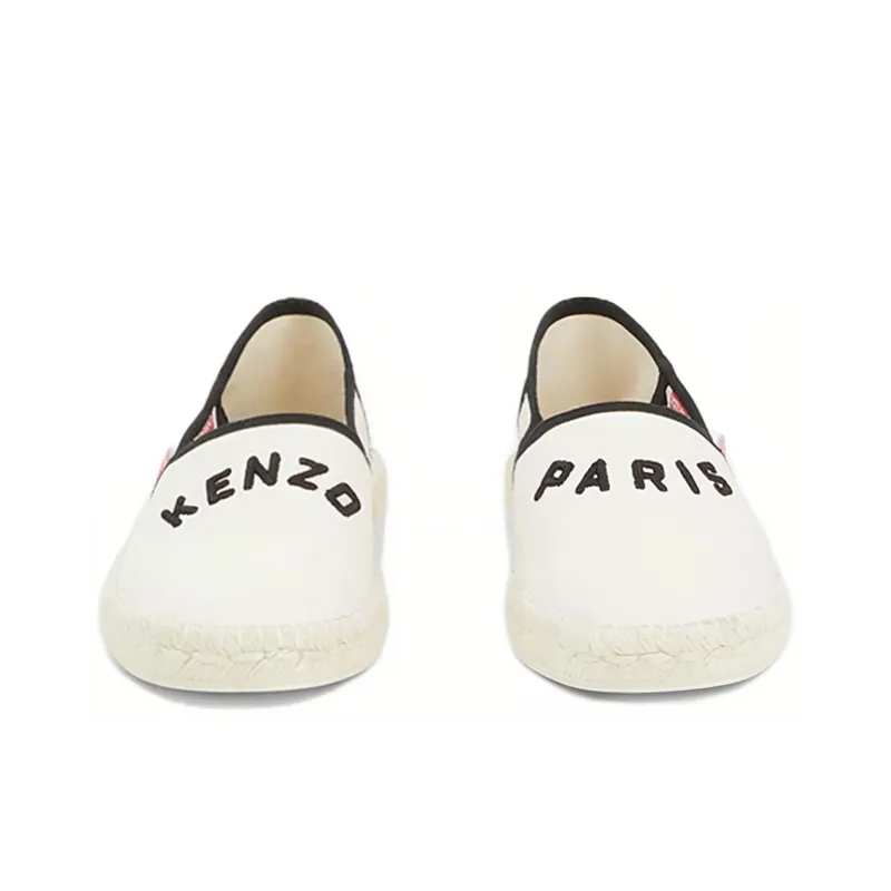 KENZO Logo-embroidered Organic-cotton Espadrilles Women's-2