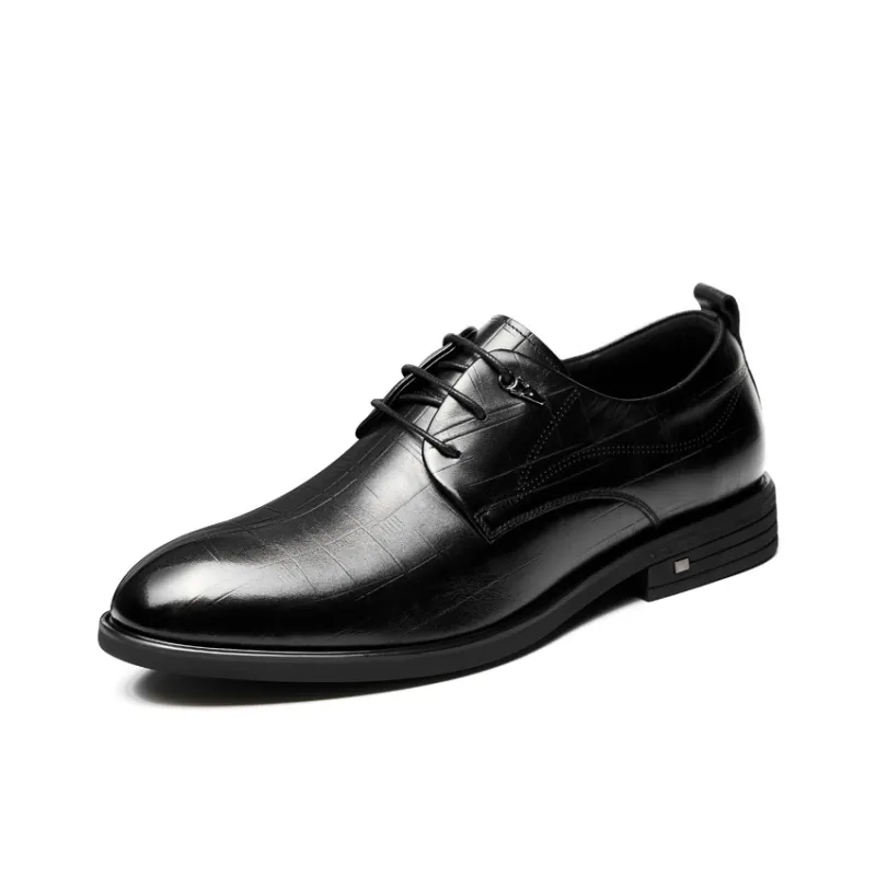 AOKANG Dress Shoes Men Low Top None-0
