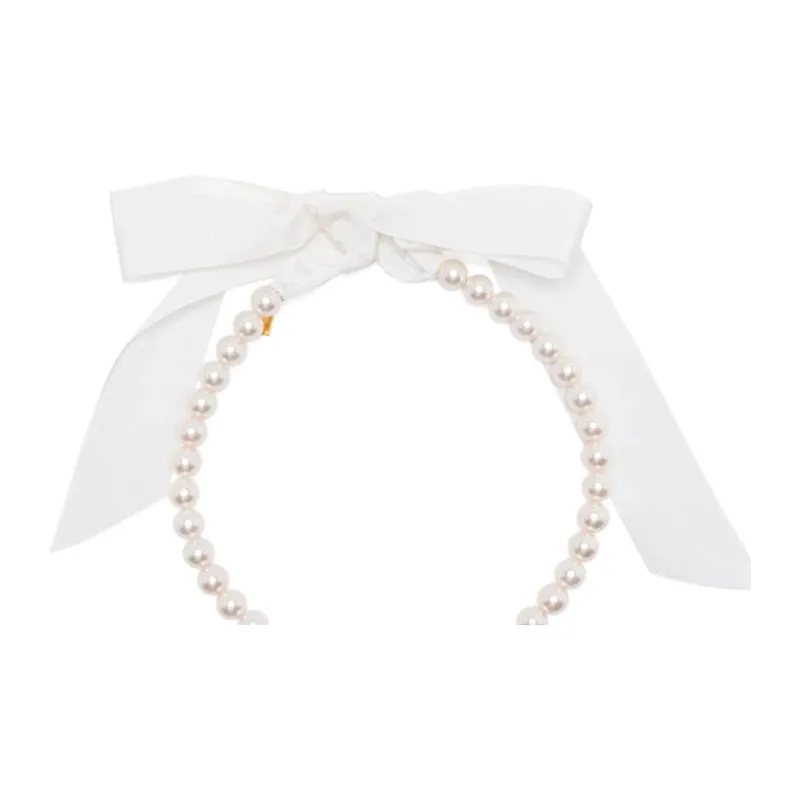 MOSCHINO Embellished Bow Detailed Necklace-1