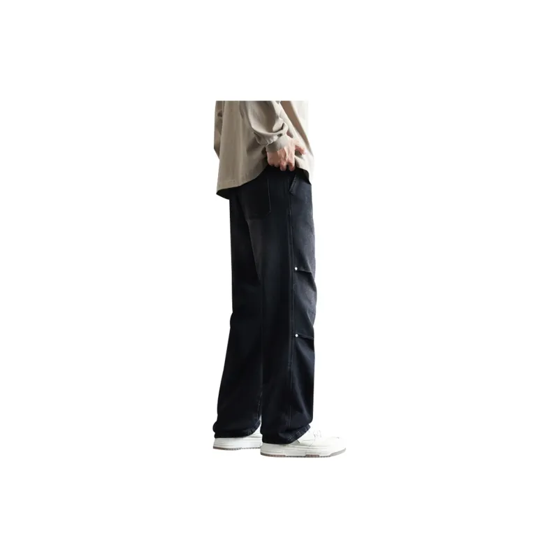 FASTFISH Jeans Unisex Medium Blue-8
