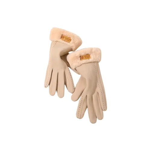15 MINS 92% Polyester 8% Elastane Knit Gloves Women's