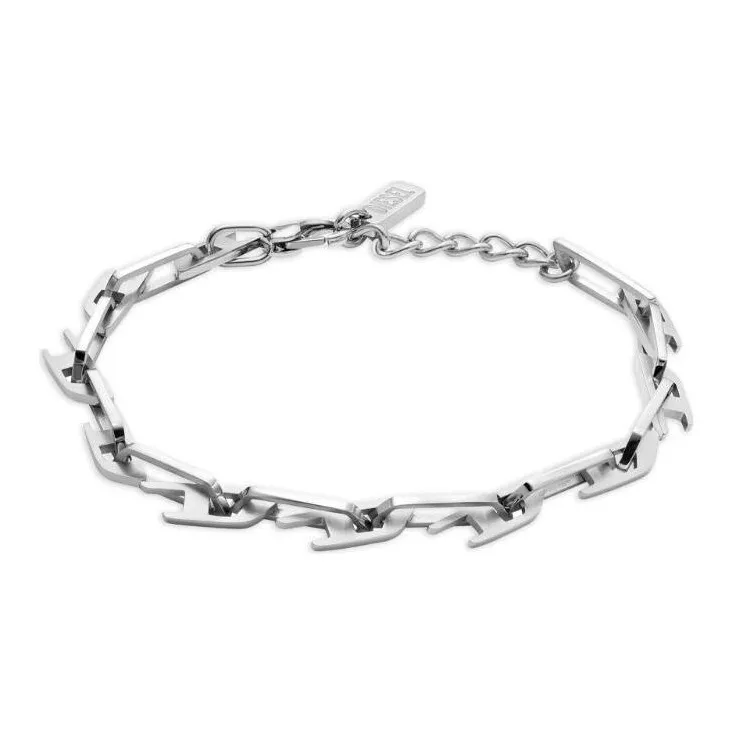 DIESEL Logo plaque Bracelet-0