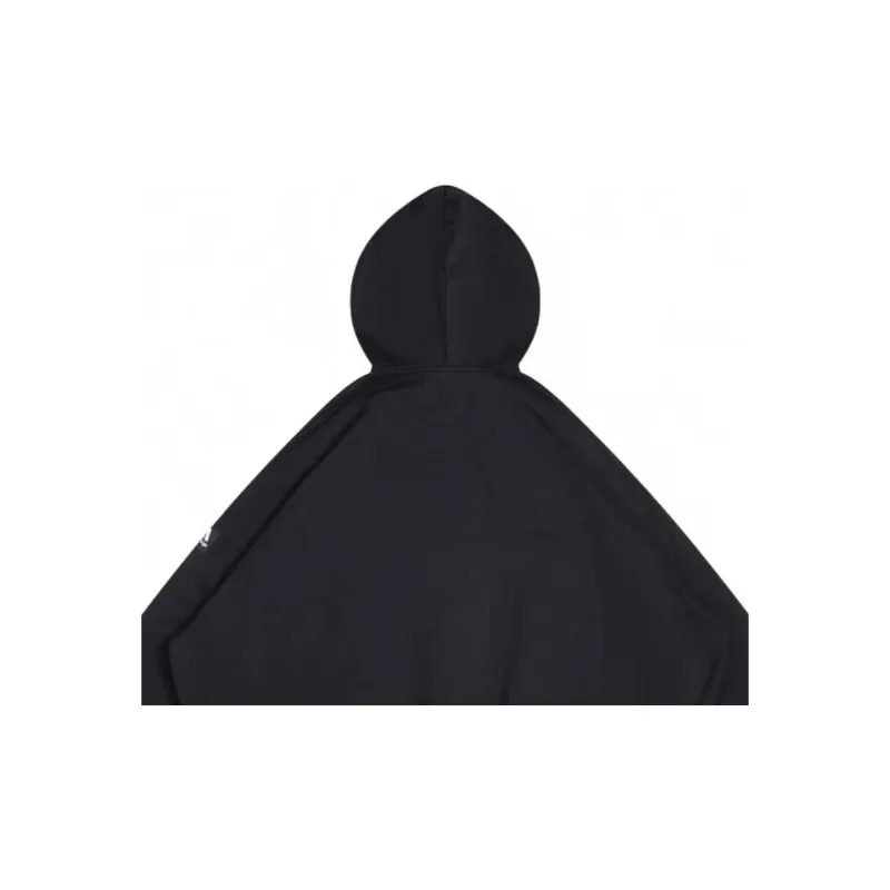 Balenciaga x Adidas Sweatshirt Loose Fit Style Men's Black-3