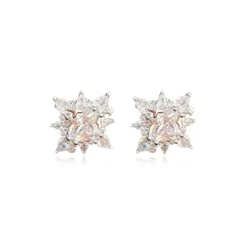 Yab Copper Clip On Earrings Women's