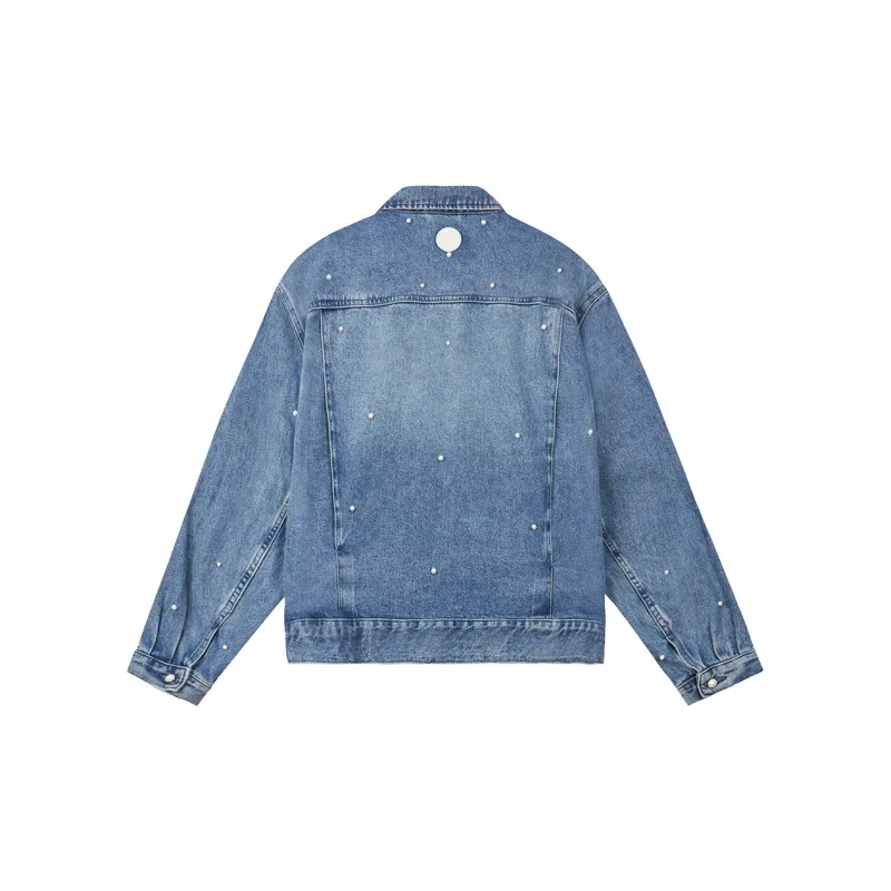 Palladium Denim Jacket Unisex Dark Denim-1