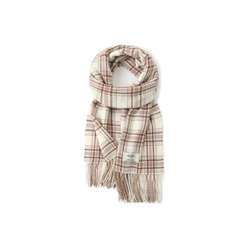 FREE RABBITⅡ Soft Skin Friendly Comfortable Warm Shawl Advanced Korean Style Scarf Unisex-0