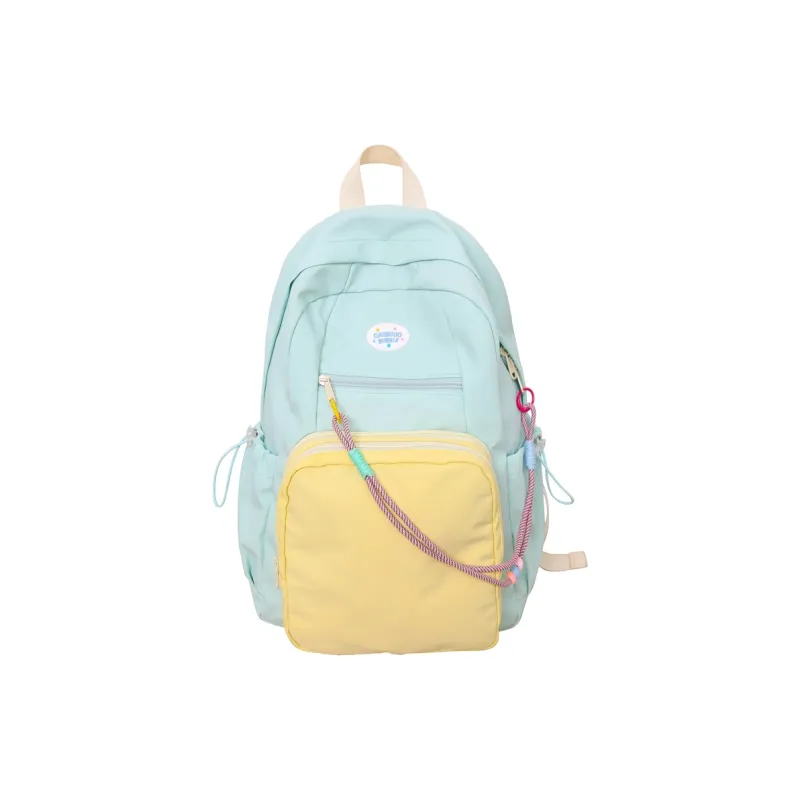 Gorora Nylon Backpack Regular Women's Multicolor-3