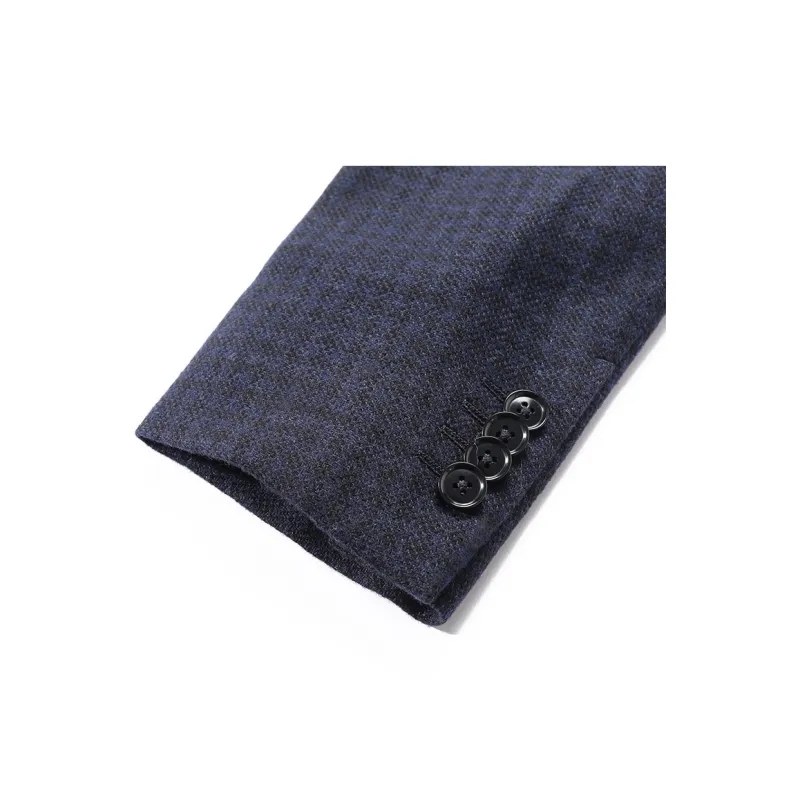 Ermenegildo Zegna Single Breasted Checked Blazer-3