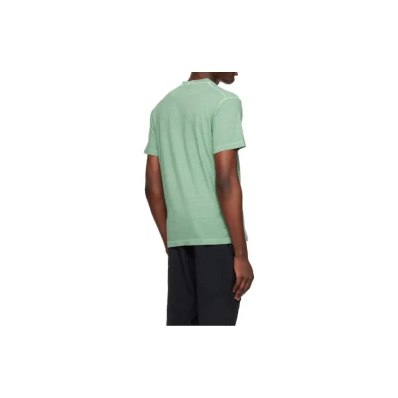 STONE ISLAND Compass motif Mélange T shirt-4